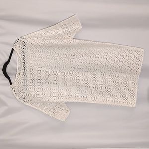Mikoh White Short Sleeve Cover Up